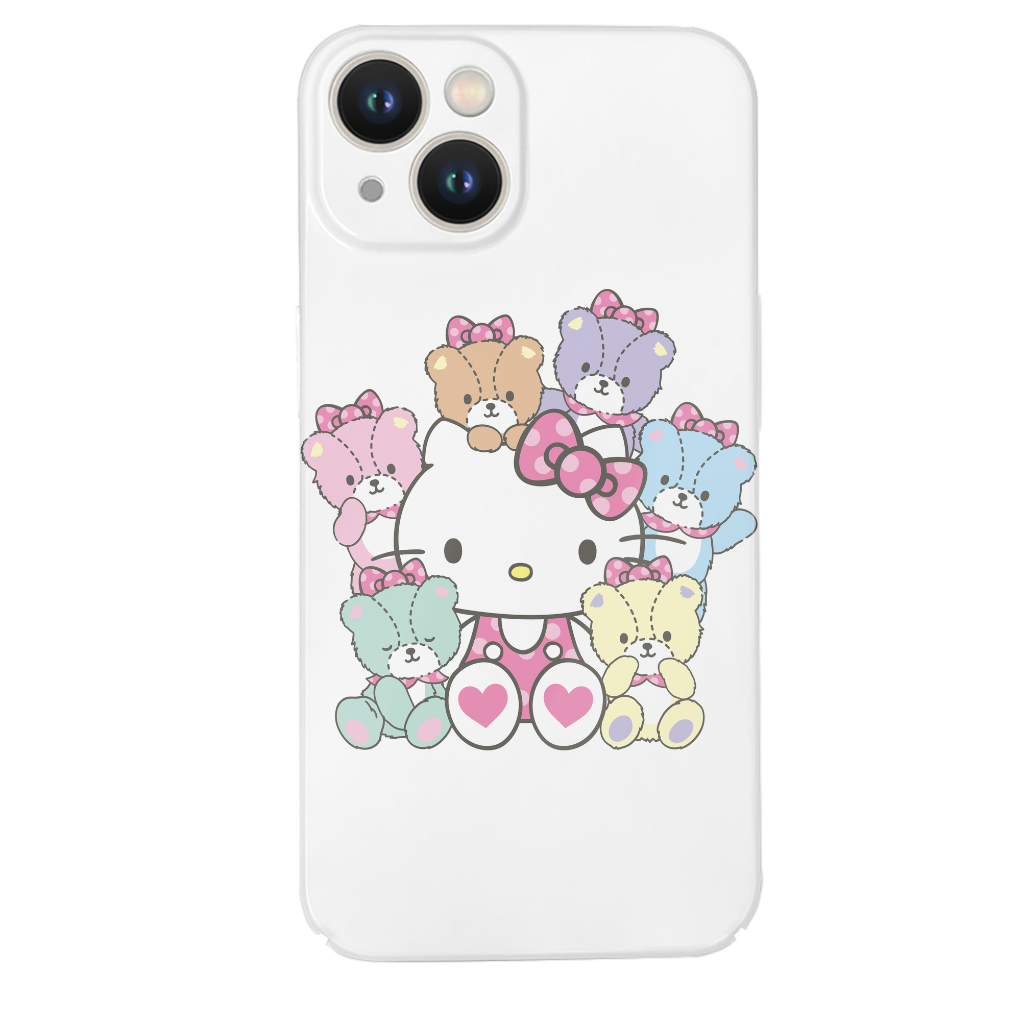 （画像用） Hello Kitty ハローキティ 【iPhone 14シリーズ対応】ハードケース